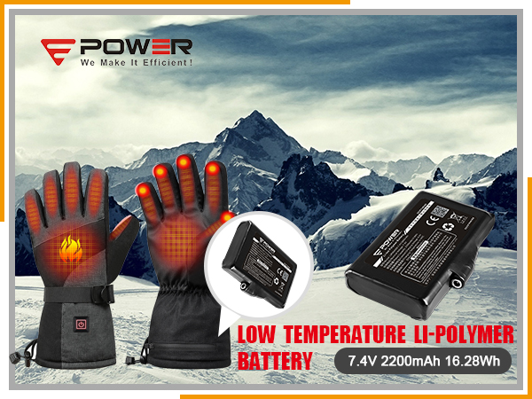 Heated Gloves (7.4V2200mAh)