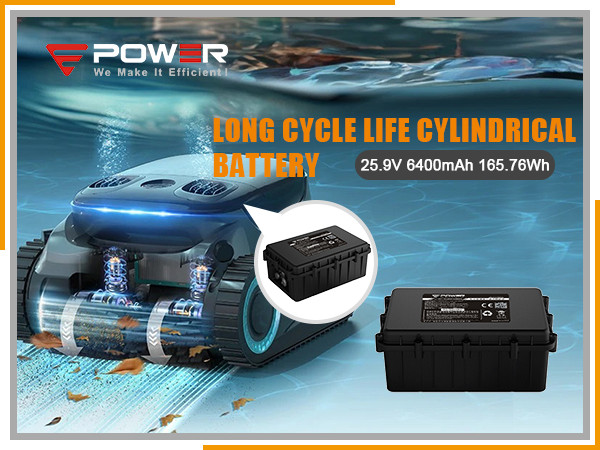 Swimming Pool Cleaning Robot (25.9V6400mAh)